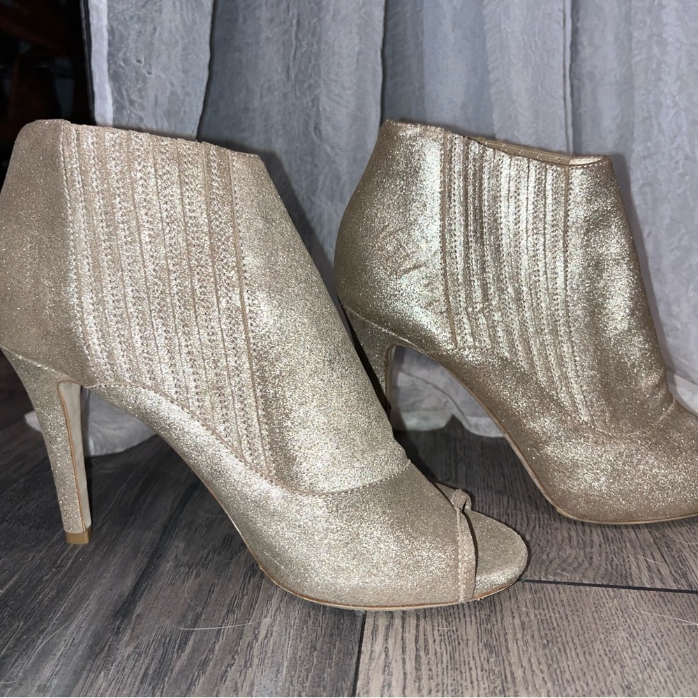 Jimmy Choo Brenna Metallic Heel